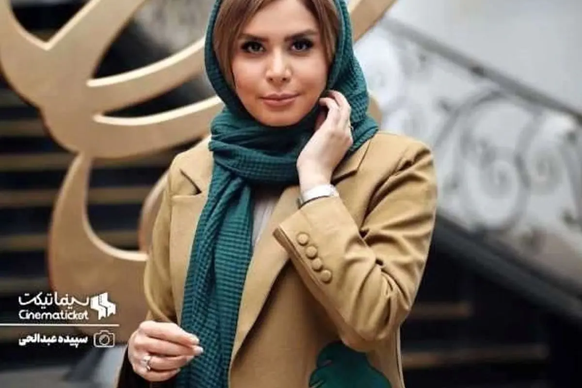 نجمه جودکی در تیپ لاکچری و سلفی شیک + شعر خاص و دیدنی