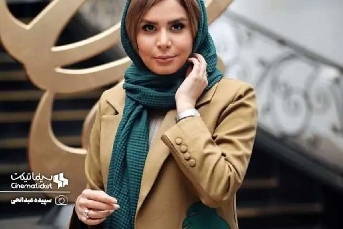 نجمه جودکی در تیپ لاکچری و سلفی شیک + شعر خاص و دیدنی