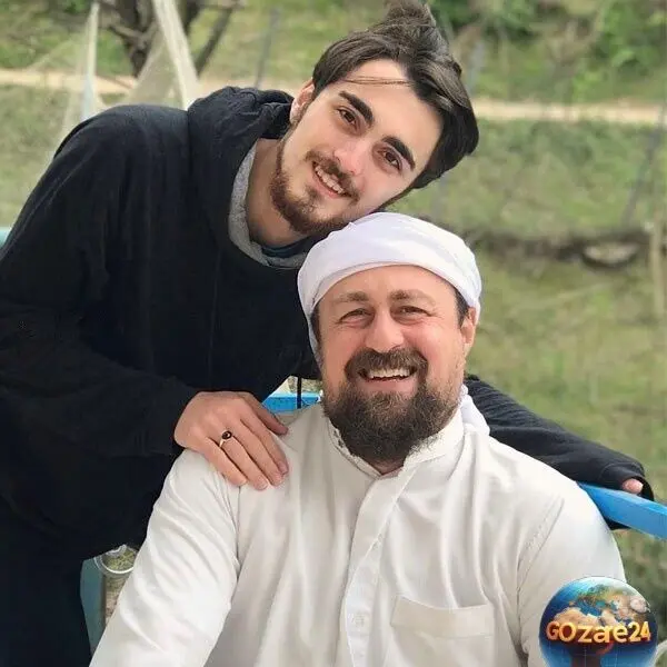 عیادت ویژه سید احمد خمینی از اسطوره فوتبال ایران سلطان علی پروین در بیمارستان + تصاویر