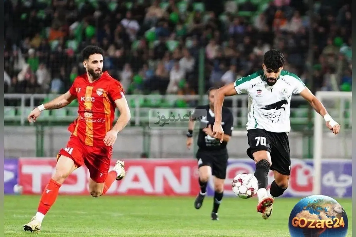نتیجه جذاب و مهیج دیدار فولاد خوزستان و ذوب‌آهن؛ تساوی یک بر یک در بازی حساس و دیدنی