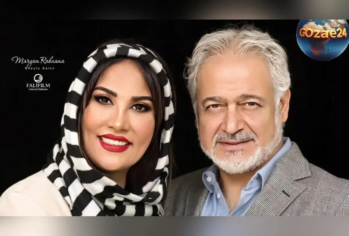 عکس خانوادگی مجید مشیری در کنار همسر و پسرش در جشن تولد 65 سالگی‌اش