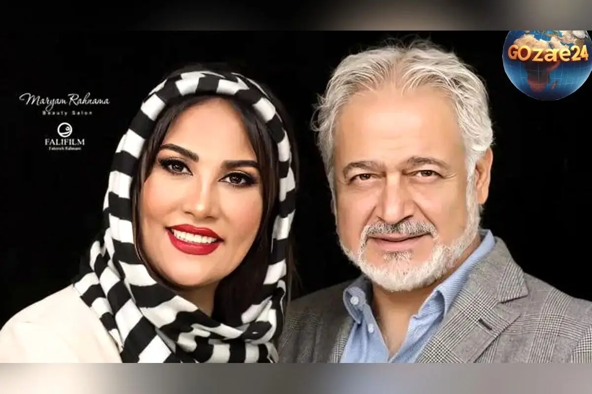 عکس خانوادگی مجید مشیری در کنار همسر و پسرش در جشن تولد 65 سالگی‌اش