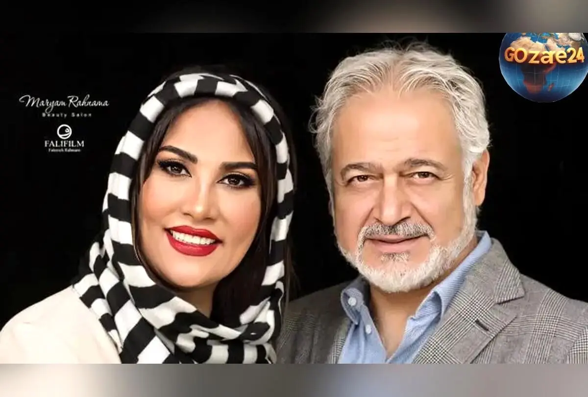 عکس خانوادگی مجید مشیری در کنار همسر و پسرش در جشن تولد 65 سالگی‌اش