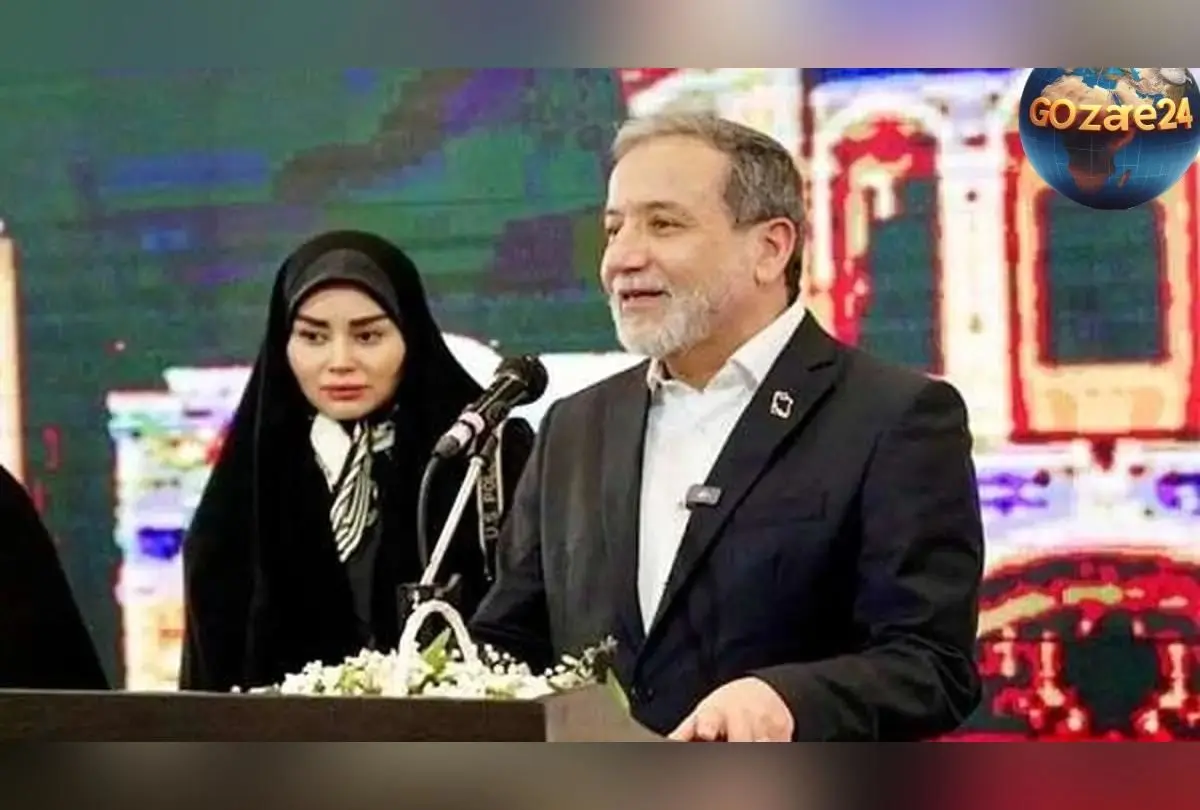 عکس همسر عباس عراقچی در بازارچه خیریه دیپلماتیک وزارت خارجه با چهره‌ای خندان و جذاب