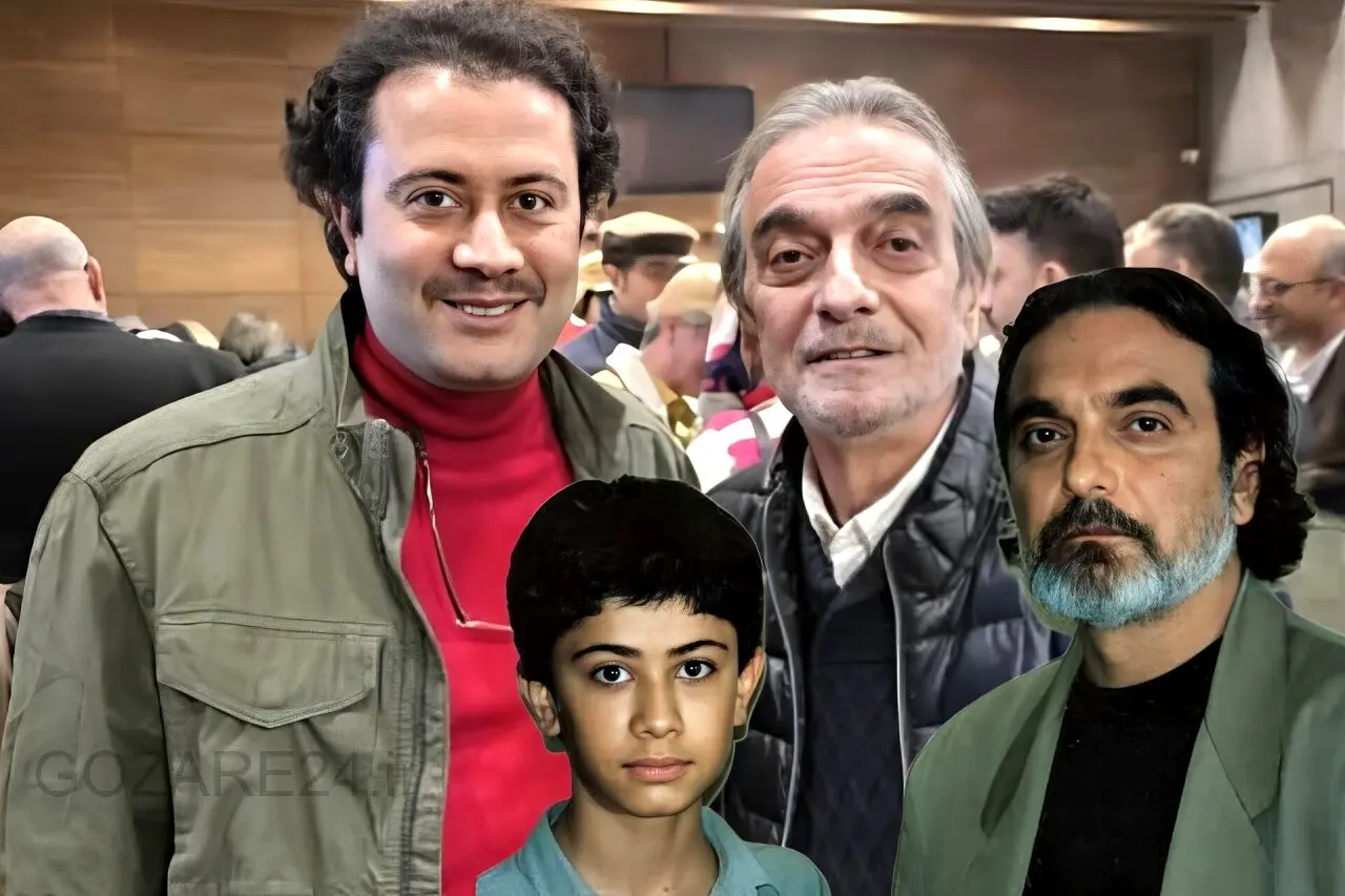 همایون ارشادی و محمدرضا شهبانی نوری بعد از 27 سال مجدد باهم دیدار کردند! /  درخت گلابی محل دیدار 27 سال قبل!
