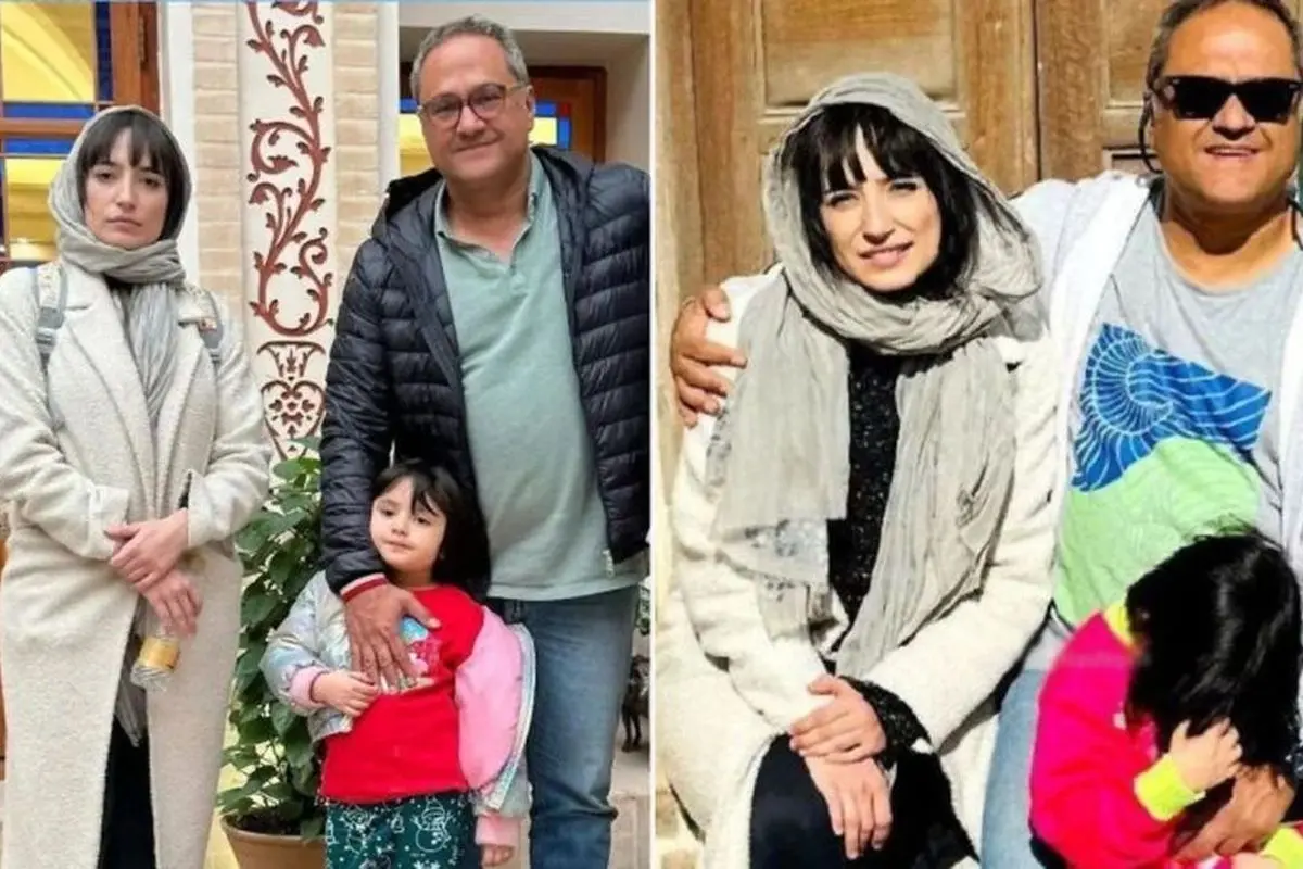 عکس خاص و دیدنی از دختر رامبد جوان و نگار جواهریان با شباهت استثنایی که همه را شگفتزده کرد