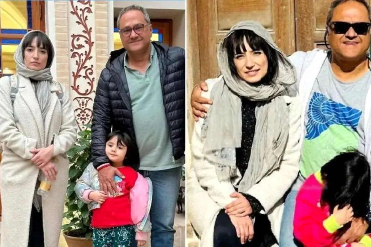عکس خاص و دیدنی از دختر رامبد جوان و نگار جواهریان با شباهت استثنایی که همه را شگفت‌زده کرد
