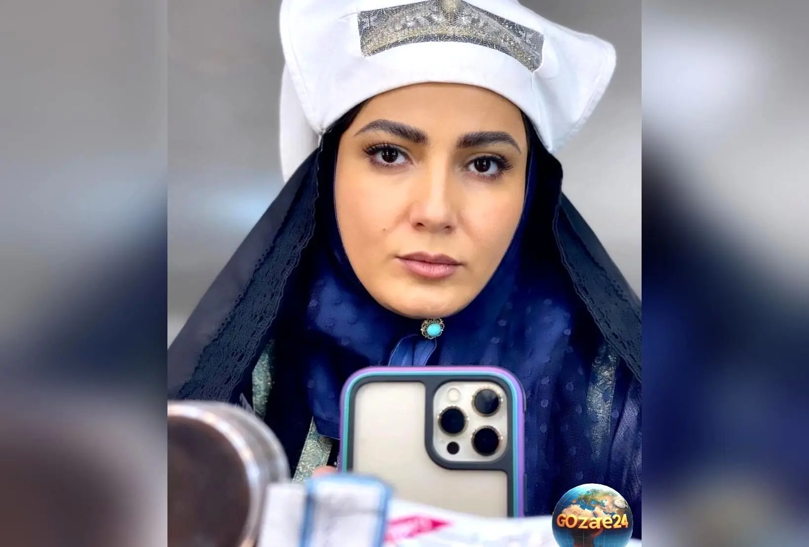 گریم قاجاری سمیرا حسن پور در سریال جیران + عکس‌های جدید و شباهت به زنان قاجاری