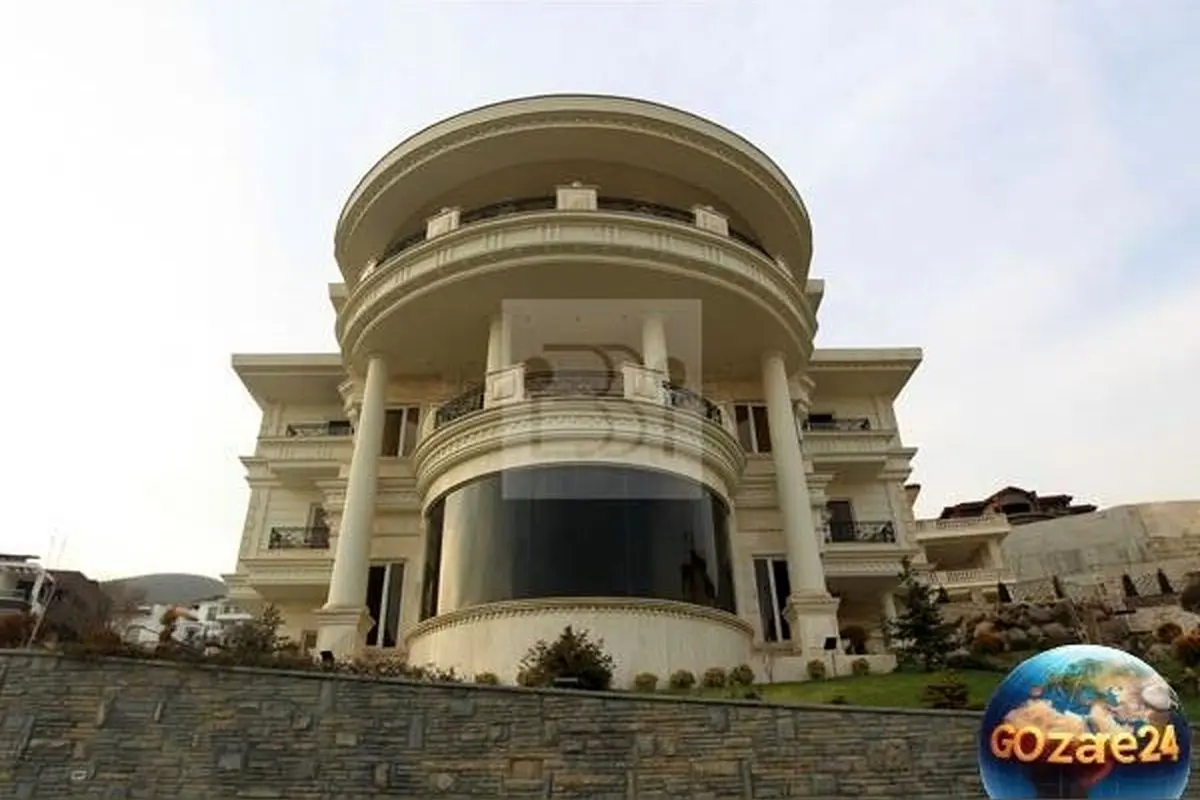 تصاویر جذاب از حیاط دلباز و شاهانه ویلای میلیاردی علی پروین در منطقه خوش آب و هوای تهران