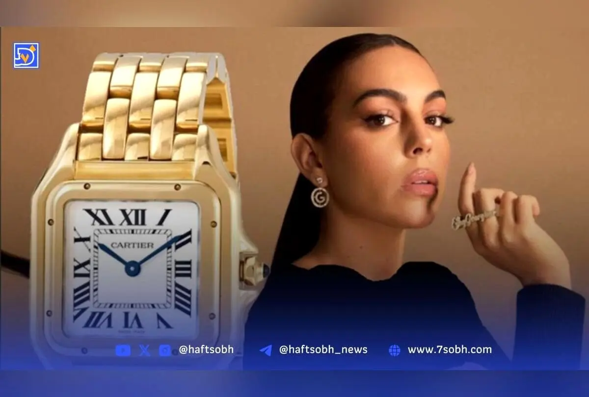کلکسیون ساعت ۲.۴ میلیون دلاری جورجینا رودریگز با رولکس‌های الماس‌نشان و جواهرات لوکس| نگاهی به اشیای قیمتی و سبک زندگی مجلل ستاره کریستیانو رونالدو