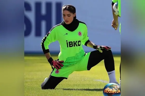 معرفی زهرا خواجوی، دروازه‌بان برتر فوتبال زنان ایران؛ از هندبال تا رکوردشکنی در لیگ برتر