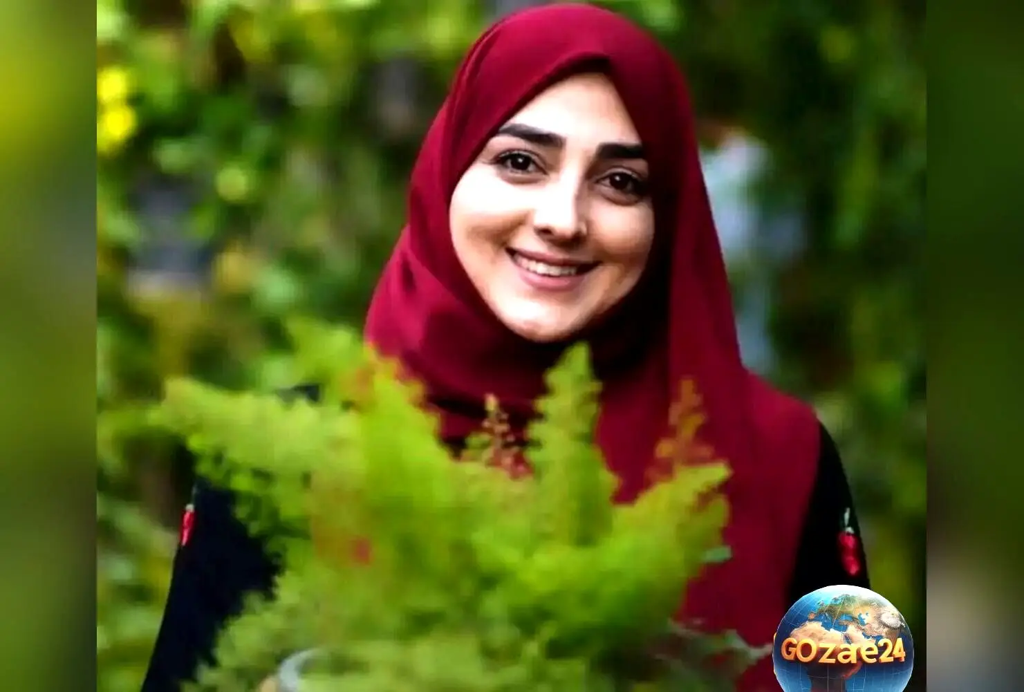 حس و حال معنوی ستاره سادات قطبی در حرم با تصاویر جدید و چادر ملی در اینستاگرام