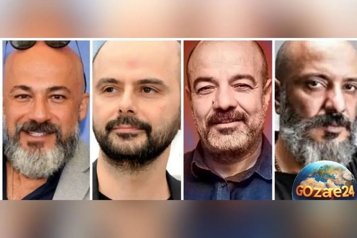 تصاویر جذاب بازیگران سینمای ایران قبل و بعد از کچلی؛ از چهره‌های پرمو تا ظاهر کنونی در دهه‌های 70 و 80