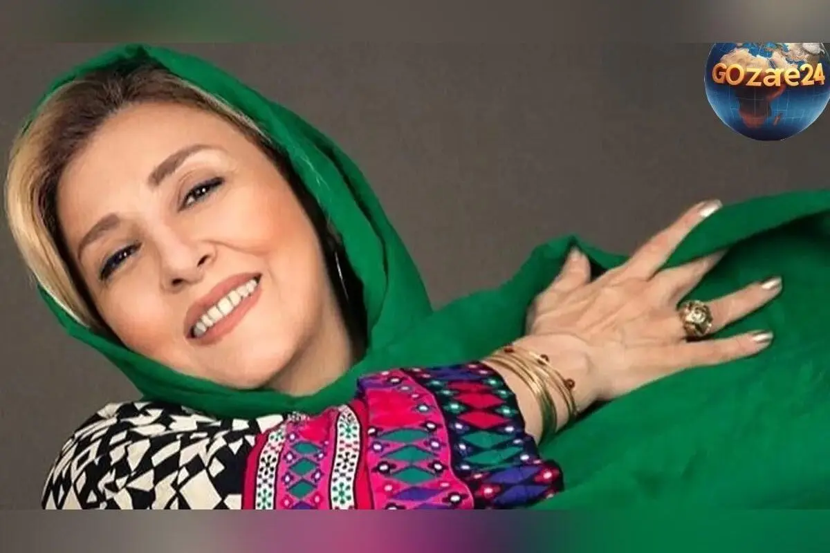 شب یلدا با استایل خاص مرجانه گلچین در شال گل‌دار و جذاب + عکس دیدنی