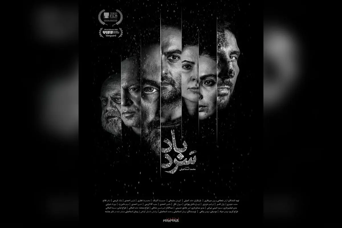 فیلم «سردباد» در جشنواره فیلم ونکوور ۲۰۲۵؛ رقابت جهانی اثر محمد اسماعیلی در بخش ونگارد و رونمایی از پوستر فارسی