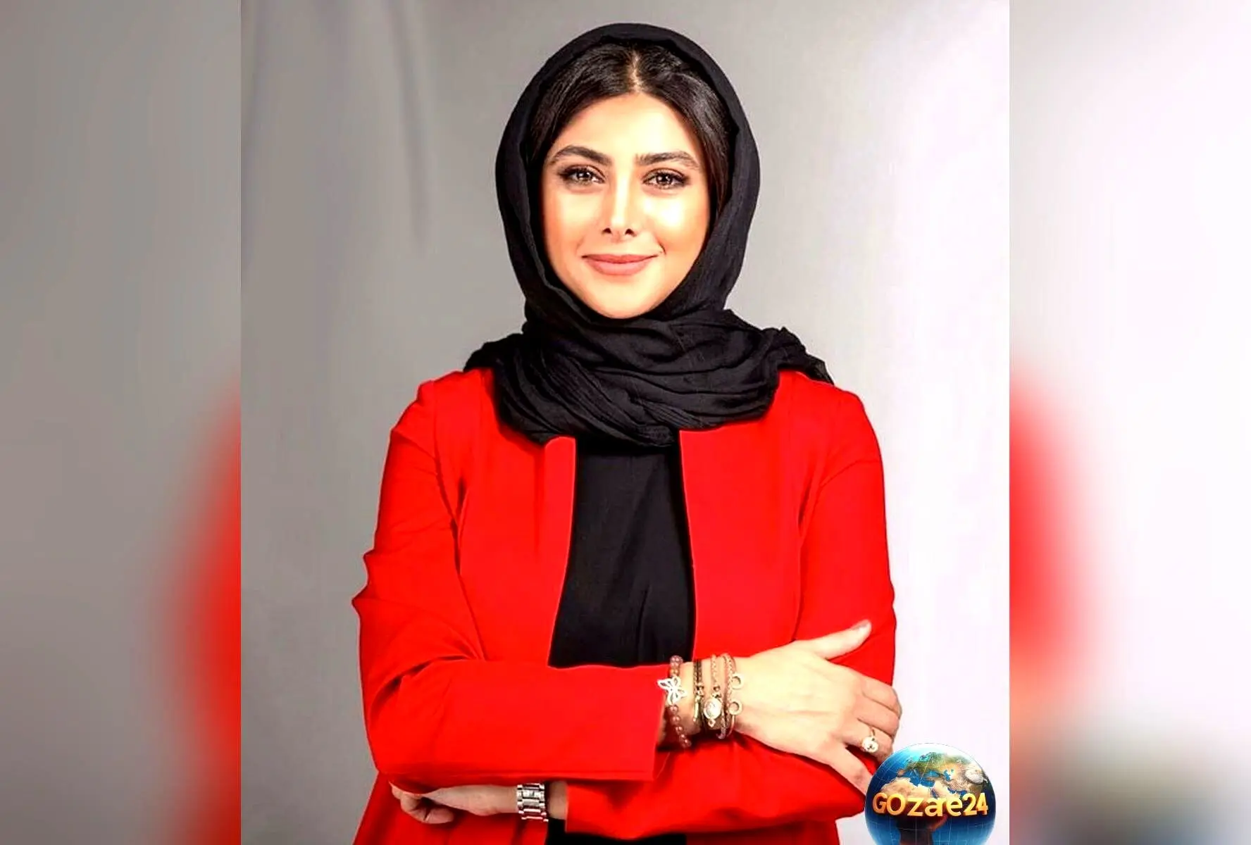 عکس تاج عروس آزاده صمدی در سریال جنگل آسفالت و معرفی نقش‌های هنری او