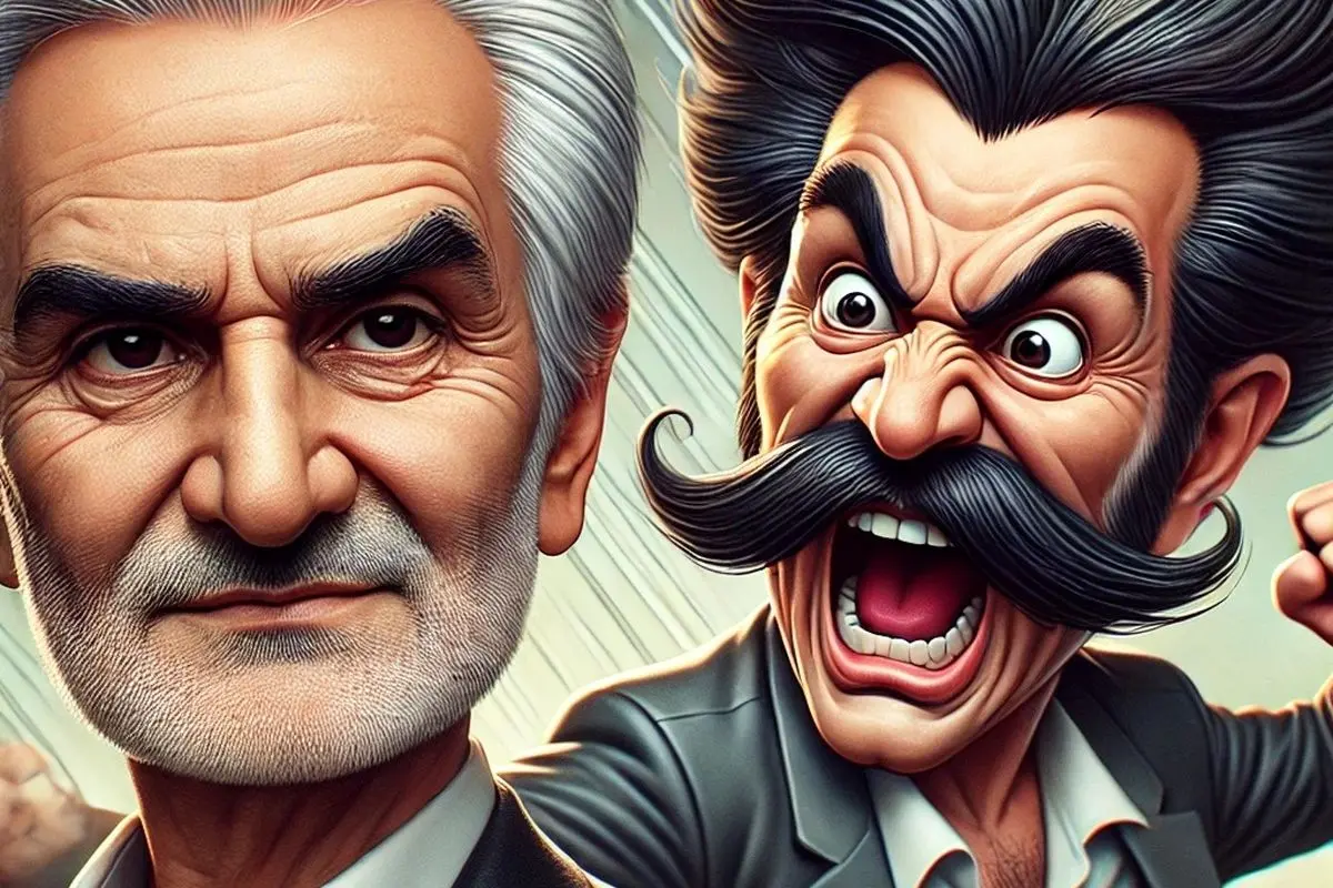 مهران مدیری با یک حرکت تماشایی، بهنام بانی را غافلگیر کرد! + فیلم