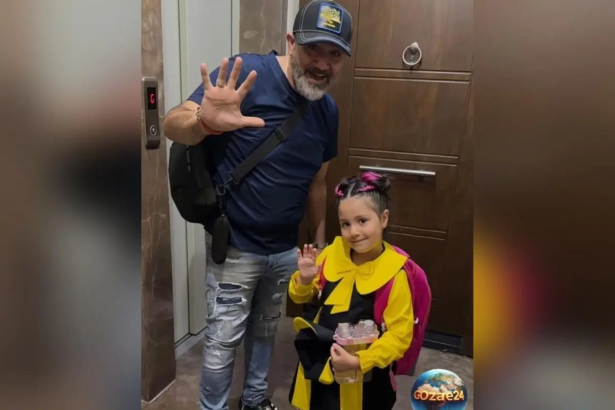 حس خوب مهران غفوریان هنگام گذراندن لحظات عاشقانه با دخترش هانا در اینستاگرام