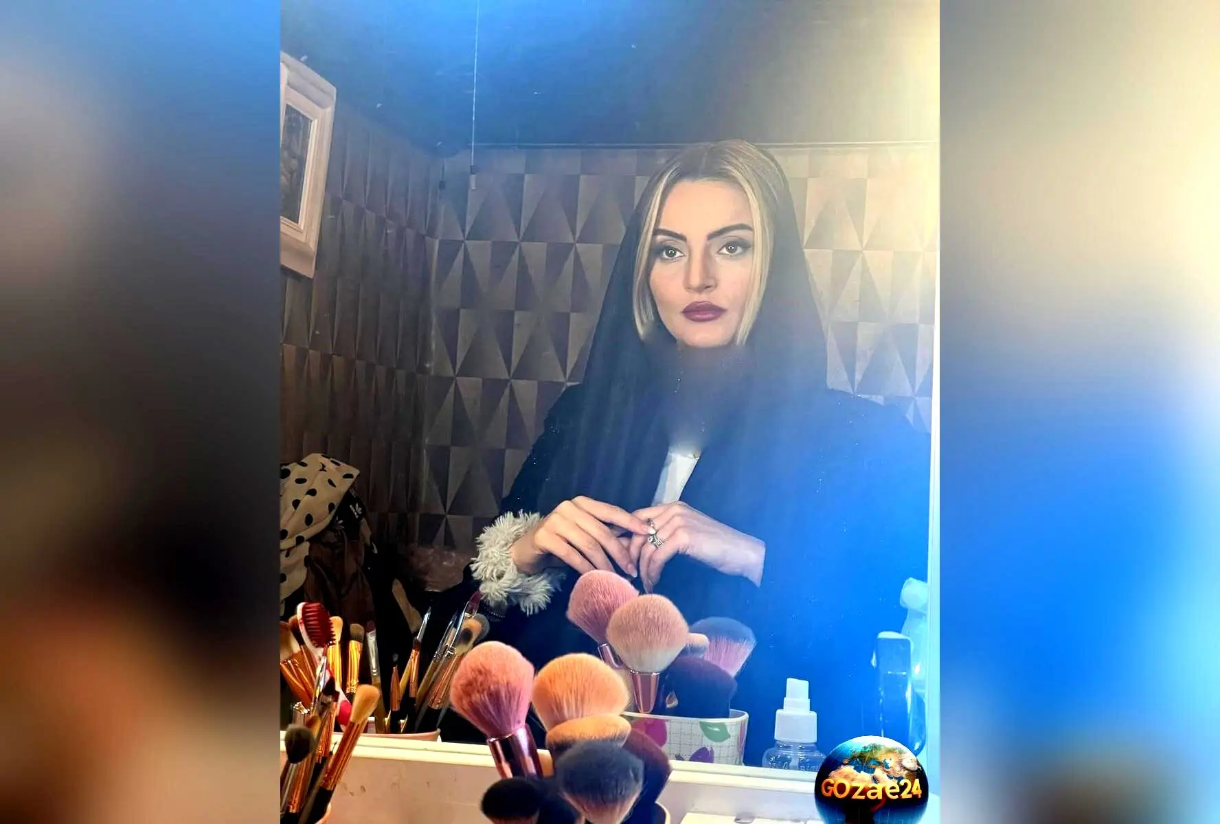 نیلوفر پارسا بازیگر «آوای باران» در ۳۵ سالگی با استایل متفاوت و چهره‌ای جدید، تغییر چهره داده است