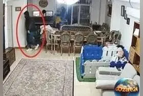 نفیسه روشن با کمک دوربین‌های منزلش از سرقت جلوگیری کرد و تصاویر دزدها را منتشر کرد + ویدیو