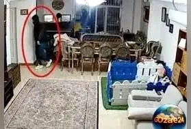 نفیسه روشن با کمک دوربین‌های منزلش از سرقت جلوگیری کرد و تصاویر دزدها را منتشر کرد + ویدیو
