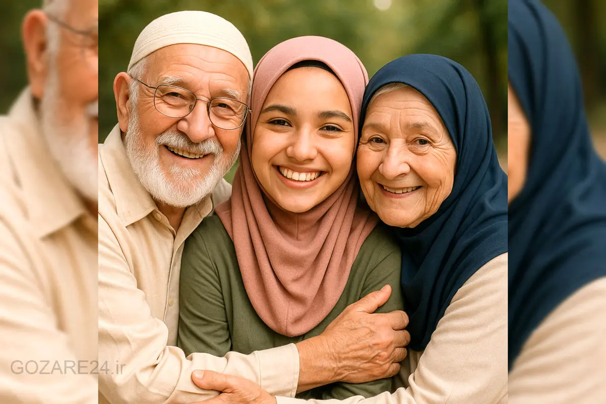پیام‌های تبریک روز دختر از زبان پدربزرگ و مادربزرگ؛ جملاتی صمیمی و دعای خیر