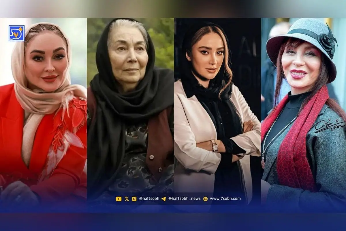 تصویر نادر و قدیمی از بازیگران مشهور در بیت رهبری در دیدار سال ۸۹ | پروانه معصومی، افسانه بایگان، بهاره افشاری و الهام حمیدی