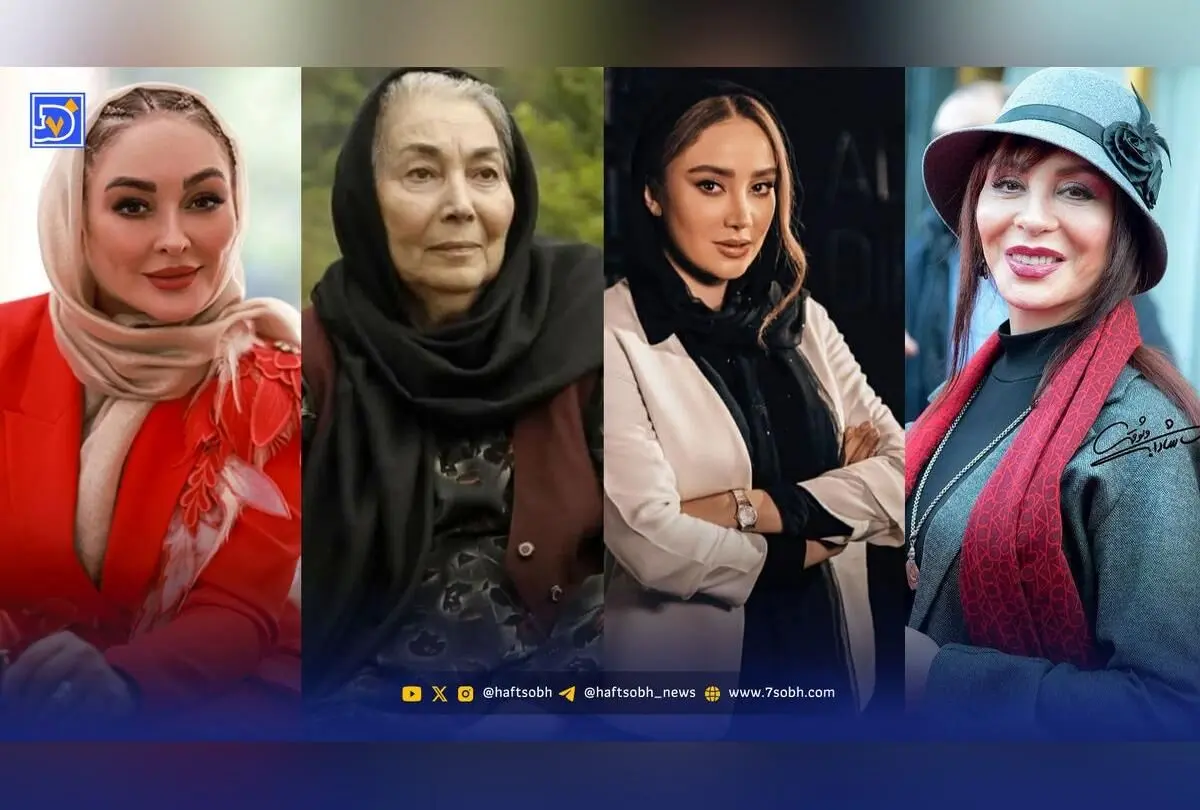 تصویر نادر و قدیمی از بازیگران مشهور در بیت رهبری در دیدار سال ۸۹ | پروانه معصومی، افسانه بایگان، بهاره افشاری و الهام حمیدی