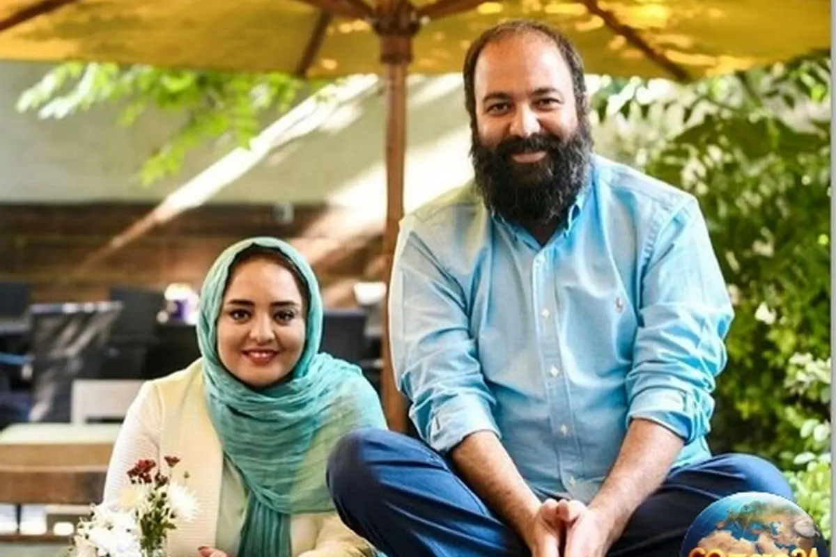 علی اوجی با هدیه خاص و عاشقانه نرگس محمدی را غافلگیر کرد + عکس گل نرگس برای همسرش