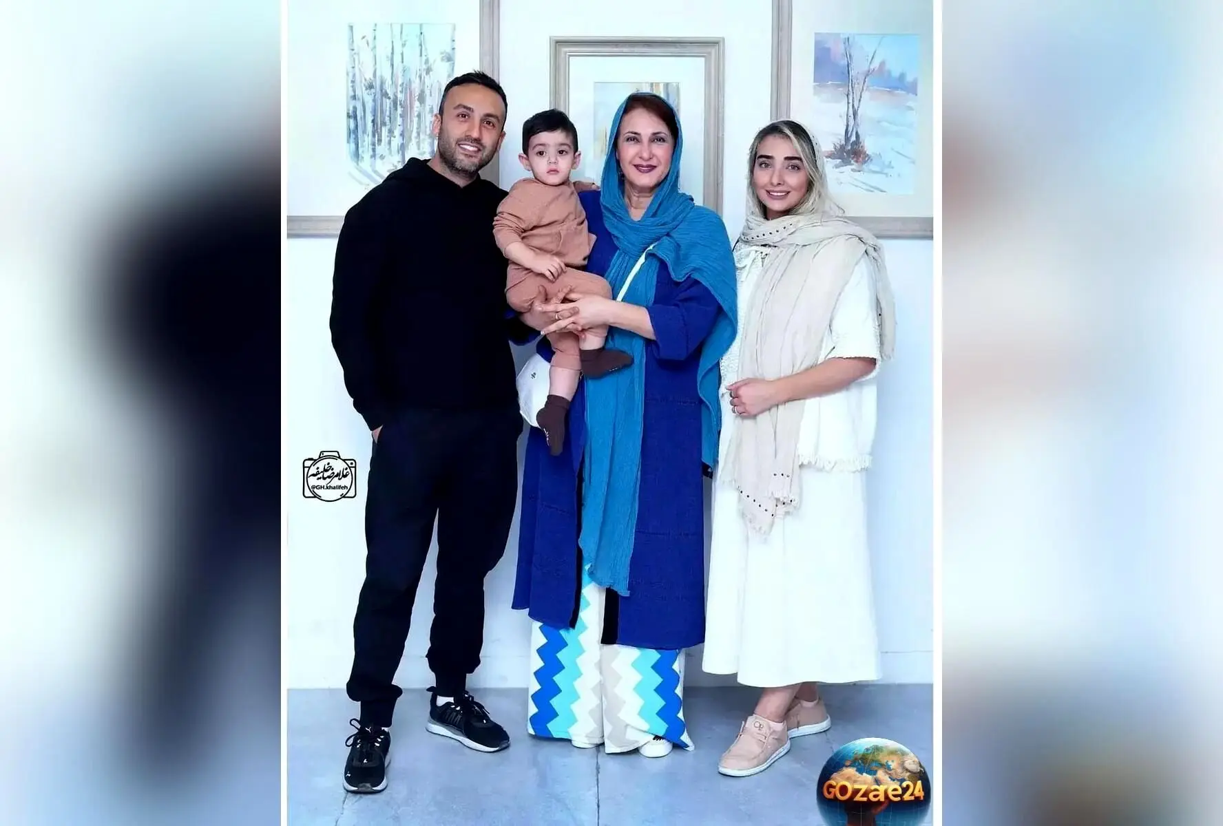 هدیه خاص فاطمه گودرزی به نوه‌اش دایار در روز جهانی کودک + ویدیوی دیدنی
