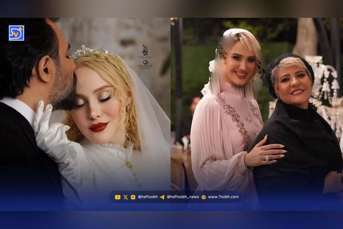 عروسی آرام جعفری و بابک انصاری؛ استایل و تیپ بازیگران در شب جشن ازدواج هنری