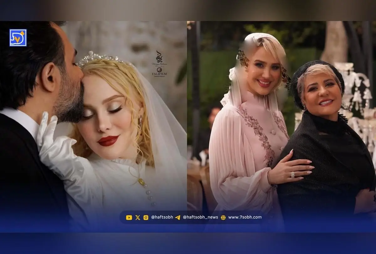 عروسی آرام جعفری و بابک انصاری؛ استایل و تیپ بازیگران در شب جشن ازدواج هنری