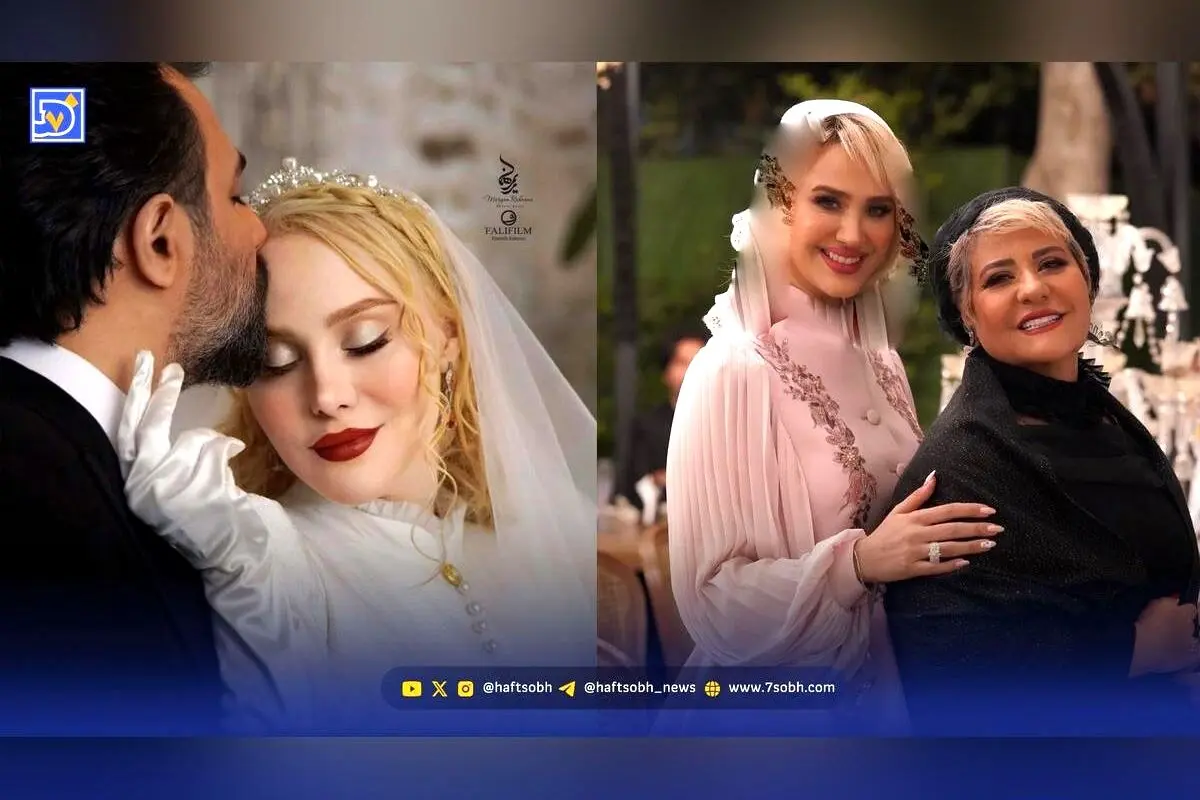 عروسی آرام جعفری و بابک انصاری؛ استایل و تیپ بازیگران در شب جشن ازدواج هنری