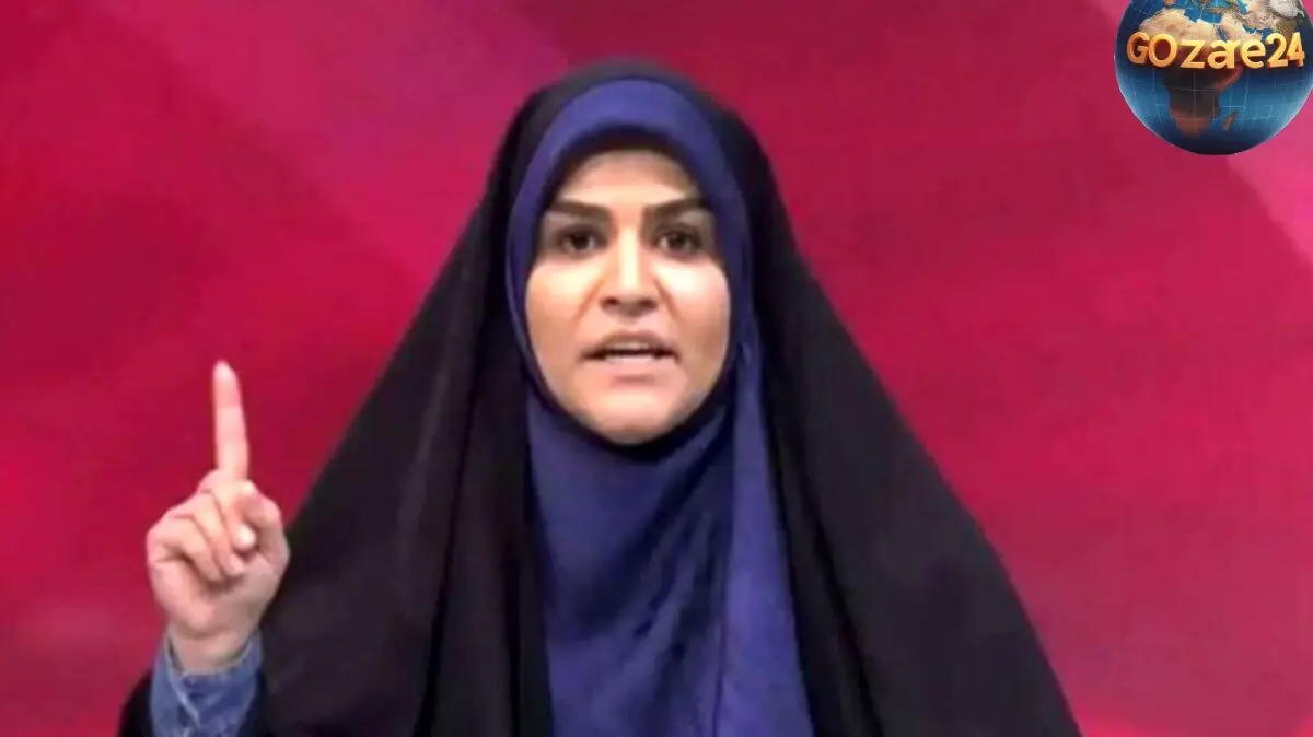 حضور متفاوت سحر امامی در مراسم شام غریبان حسینی در حسینیه امام خمینی(ره) و بازدید بالای مجری شبکه خبر