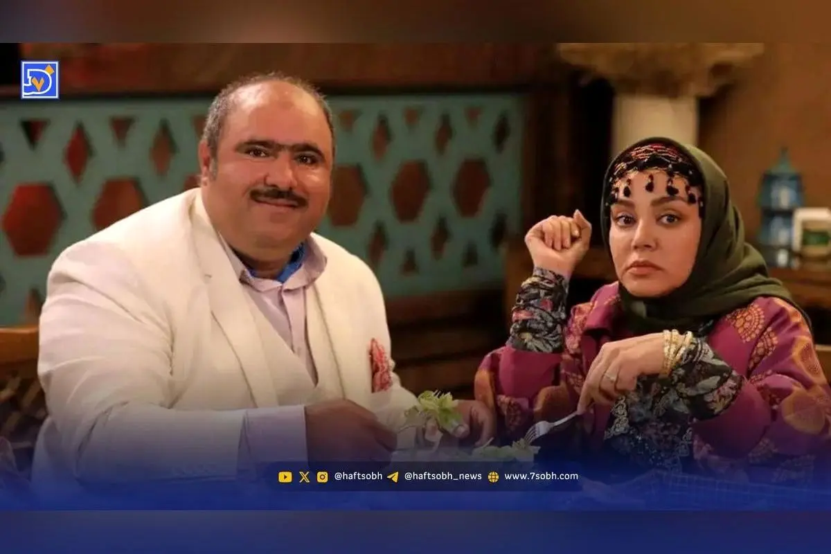 تیپ متفاوت و جلب توجه ندا قاسمی در استایل عجیب و جالب با شلوار گورخری در نون خ