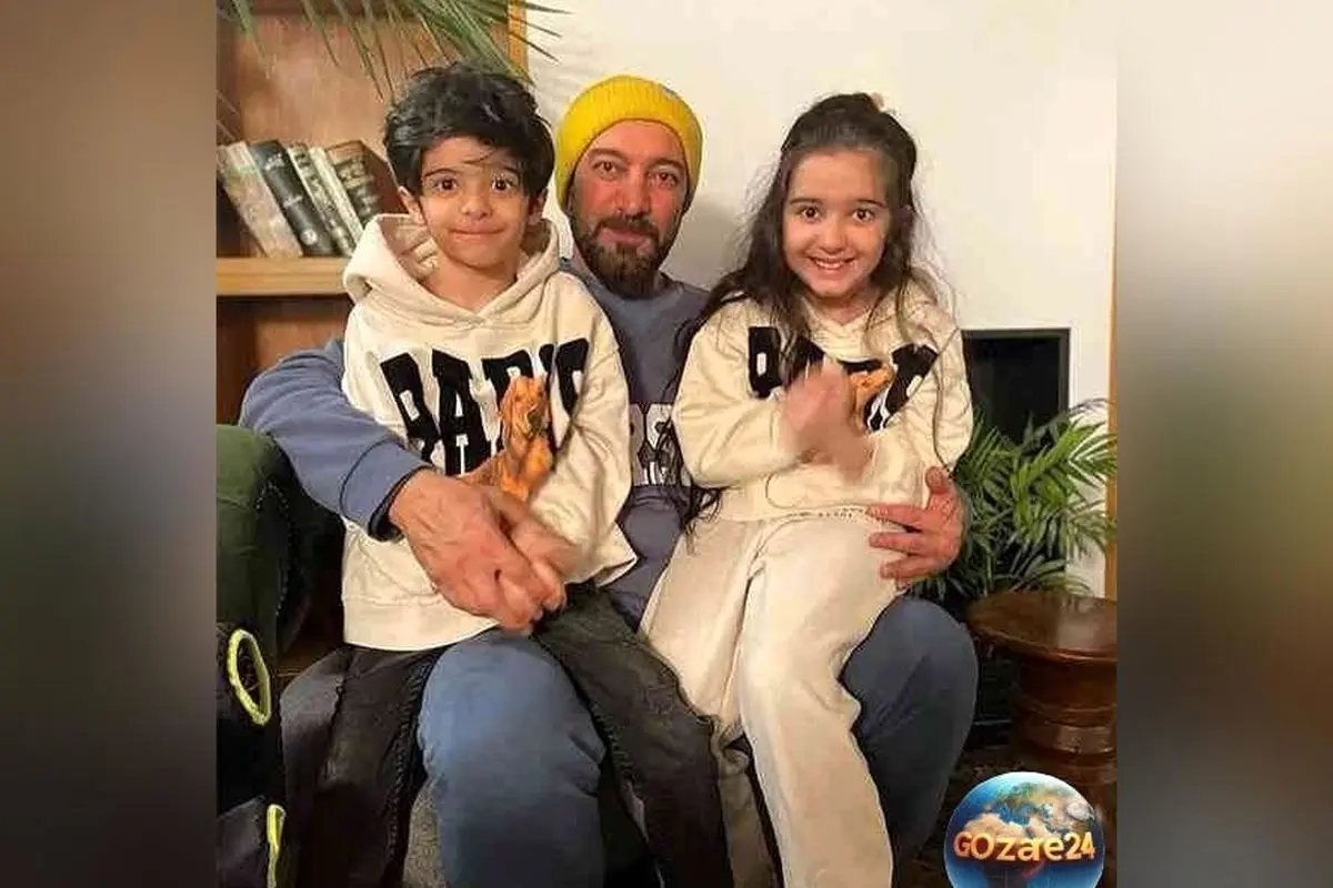 کالسکه لوکس و شیک مجید صالحی برای دوقلوهای نوزادش + عکس فرشتههای کوچک و بانمک
