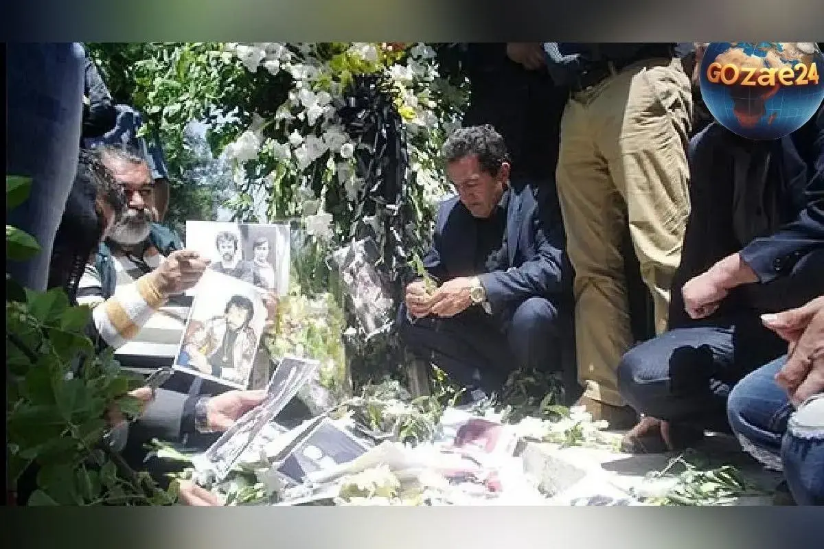 تصویری نادر و خاطره‌انگیز از مراسم وداع با اسطوره سینمای ایران ایرج قادری