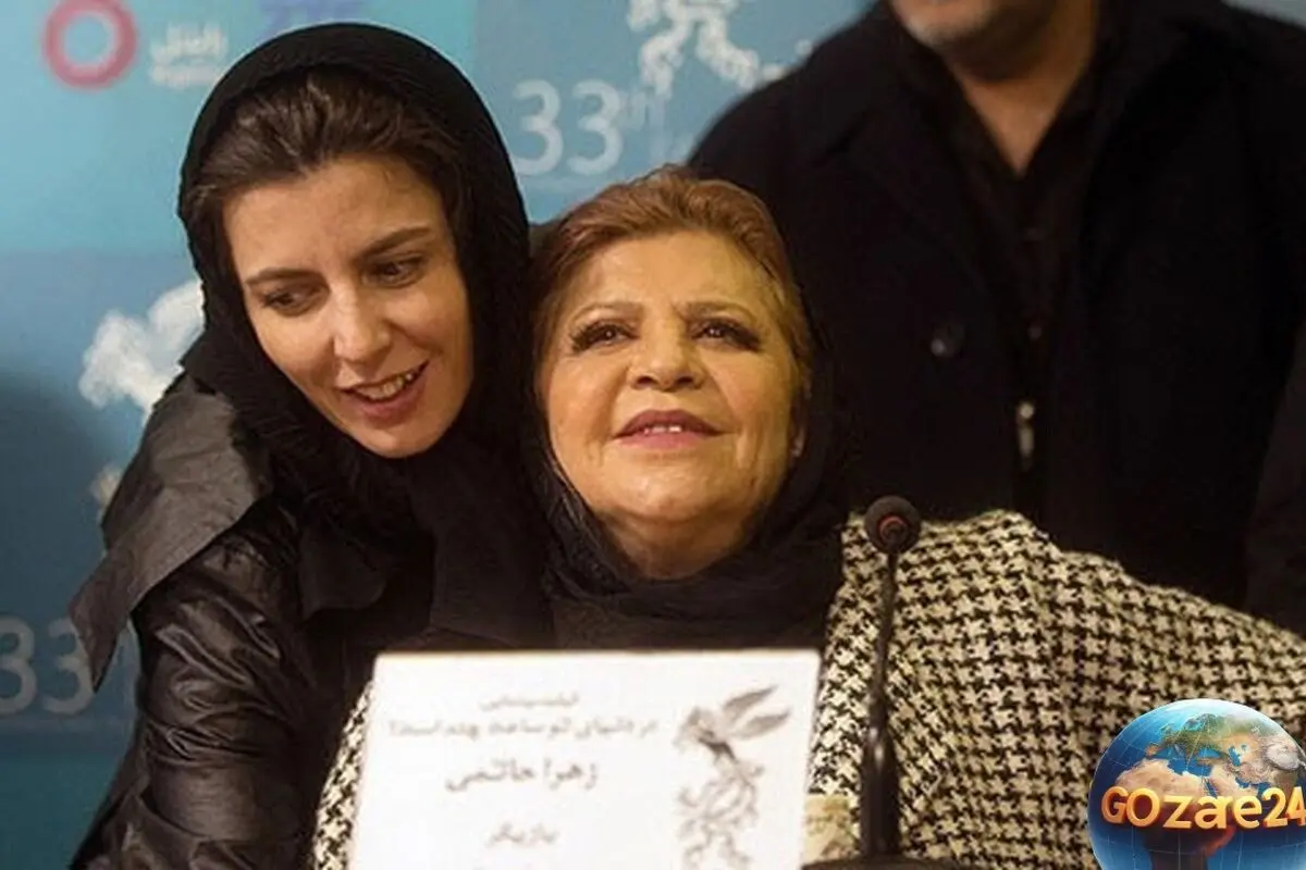تصاویر آخرین لحظات و وداع خانواده لیلا حاتمی با زری خوشکام، مادر بازیگر پیشکسوت سینما
