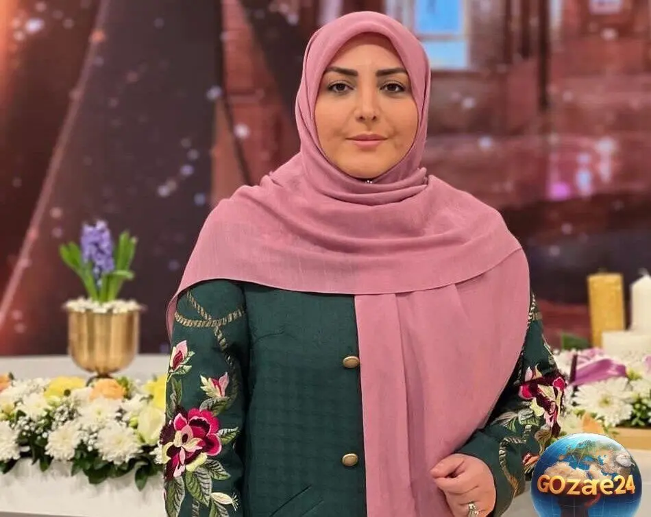 المیرا شریفی مقدم در جشن تولد ساده و شیک با کیک امروزی و تزئین گل‌های قرمز + عکس