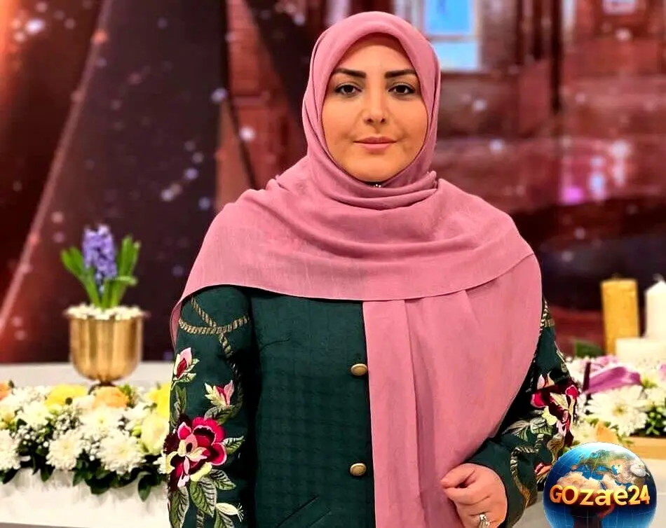 المیرا شریفی مقدم در جشن تولد ساده و شیک با کیک امروزی و تزئین گل‌های قرمز + عکس