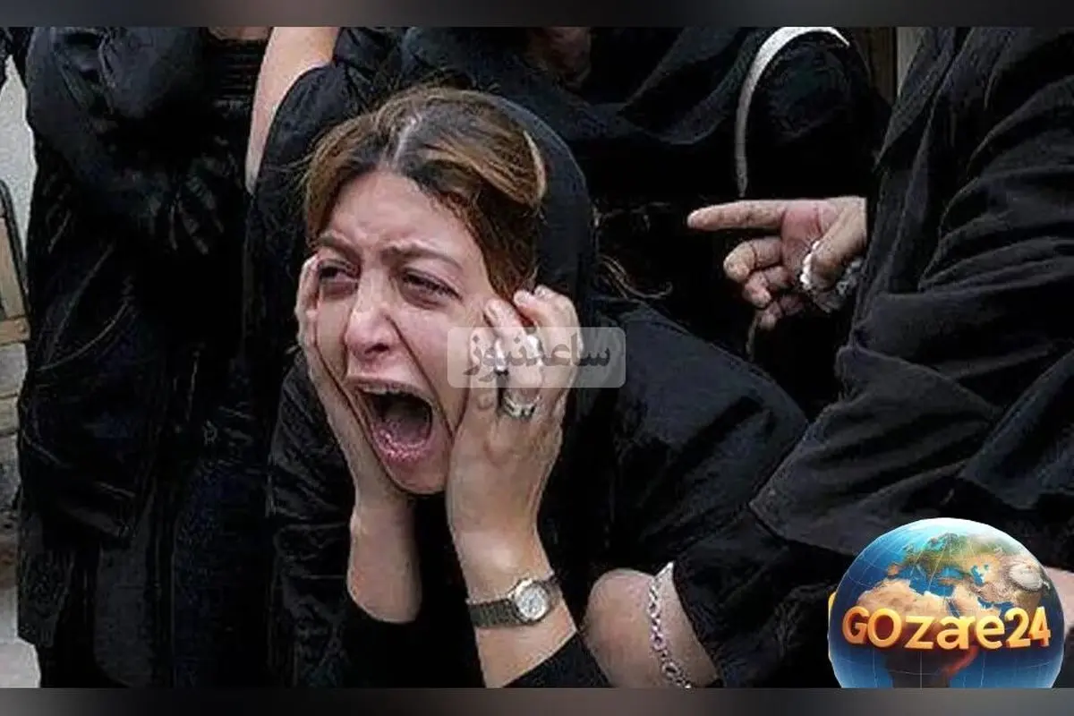 مراسم عزای همسر جوان فریبا نادری و لحظه‌های دردناک خانم بازیگر در تشییع پیکر مسعود رسام