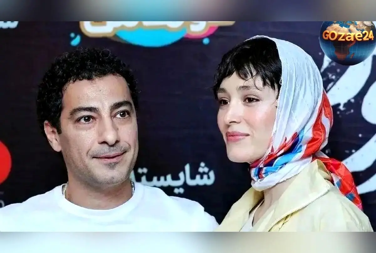 استایل راحتی و متفاوت نوید محمدزاده در خانه به سبک کلاه قرمزی + تبریک تولد همسرش فرشته حسینی