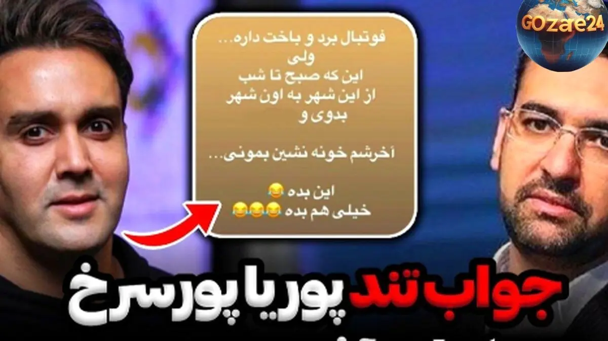 جواب آذری‌جهرمی به توهین پوریا پورسرخ: تلاش‌هایم برای ایران، نه منصب و مقام + عکس