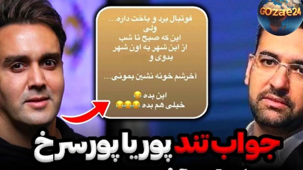 جواب آذری‌جهرمی به توهین پوریا پورسرخ: تلاش‌هایم برای ایران، نه منصب و مقام + عکس