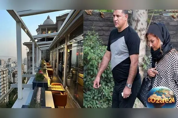 علی دایی در رستوران لاکچری با هنرمندان معروف خوش‌آمدگویی گرم و صمیمانه انجام داد + عکس