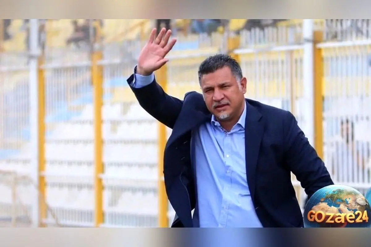 علی دایی با ظاهر جدید و سبیل متفاوت در کنار همسرش در تهران + عکس قدیمی