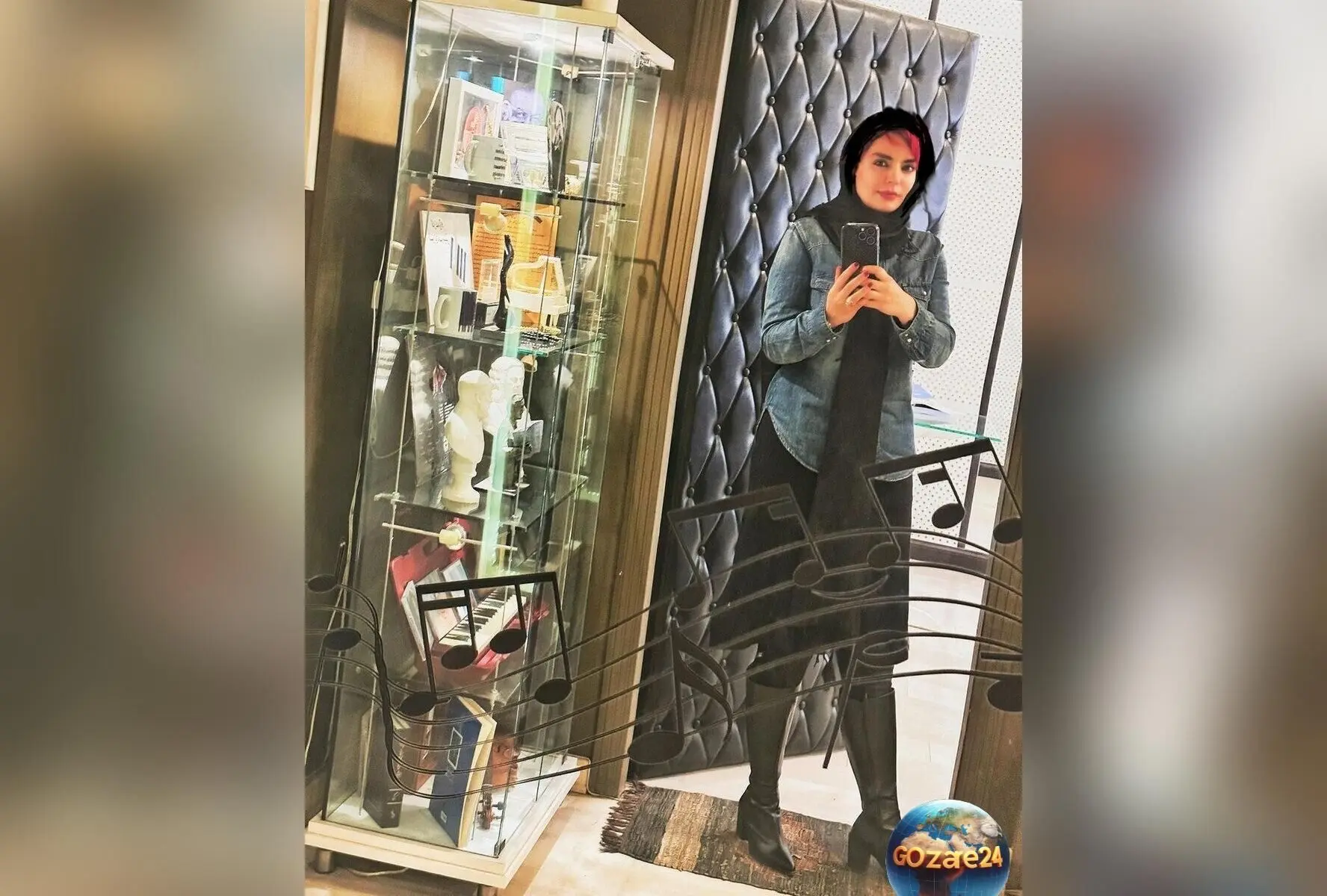 سپیده خداوردی در سلفی آسانسوری با تیپ برند، تبلیغ جذاب روز زن را رقم زد!