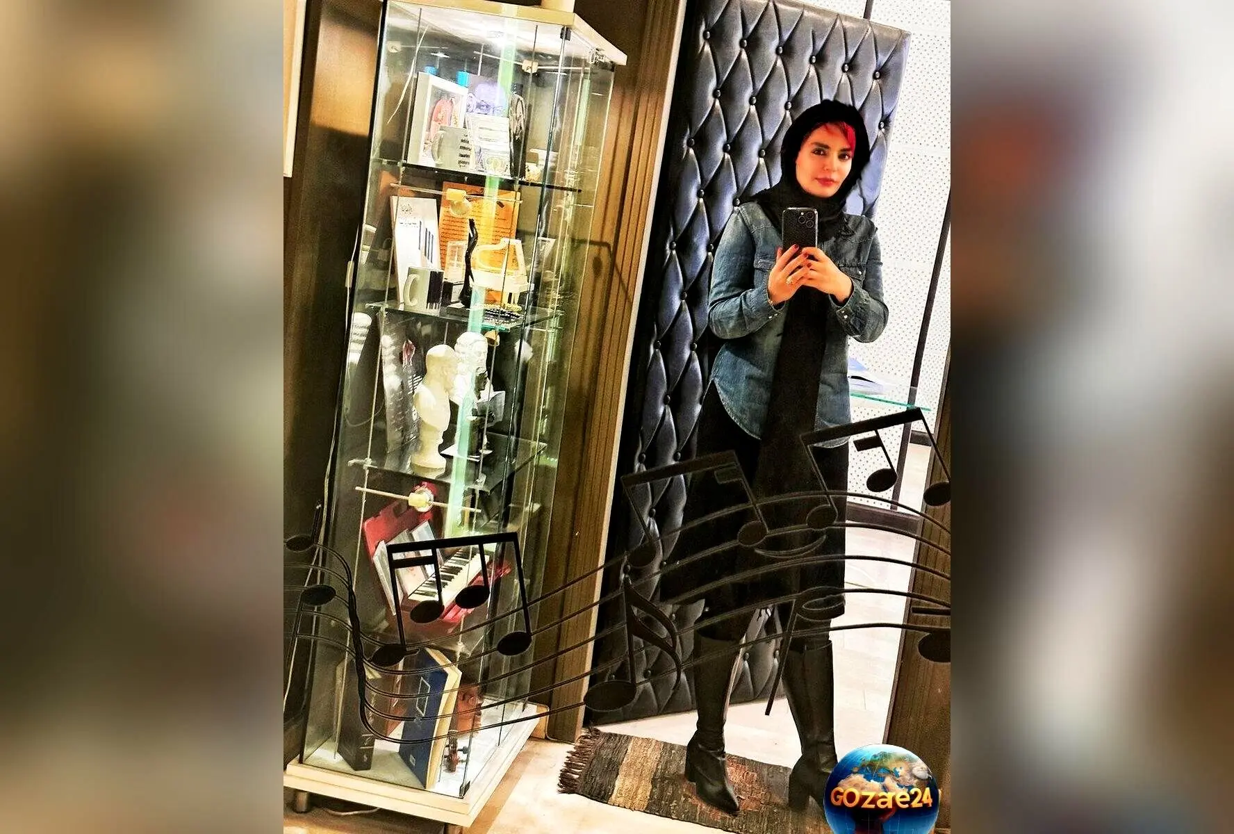 سپیده خداوردی در سلفی آسانسوری با تیپ برند، تبلیغ جذاب روز زن را رقم زد!