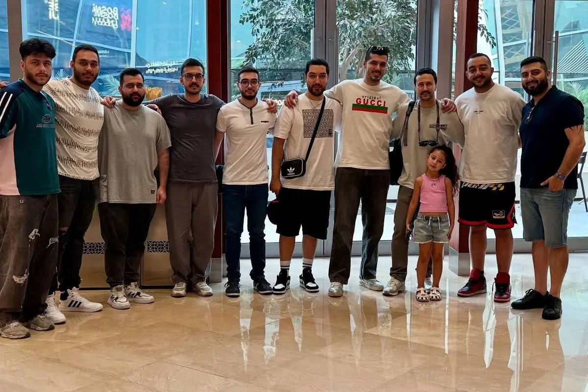شاهرخ استخری در کنار تیم ملی کانتر ایران و سام و فرشاد؛ جشن موفقیت و آیندهنگری در مسابقات امارات