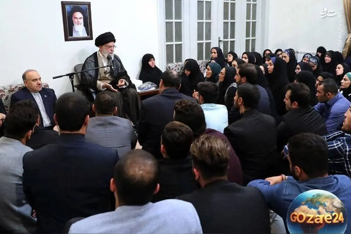 خواهران منصوریان در بیت رهبری و دیدار با آیت‌الله خامنه‌ای + عکس‌های دیدنی از چهره پدرانه رهبر انقلاب در کنار ورزشکاران زن ایرانی